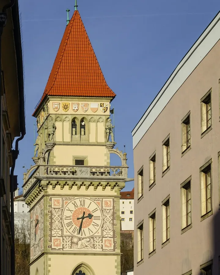 Passauer Rathausturm, Schauplatz des Stadtspur-Teamevents